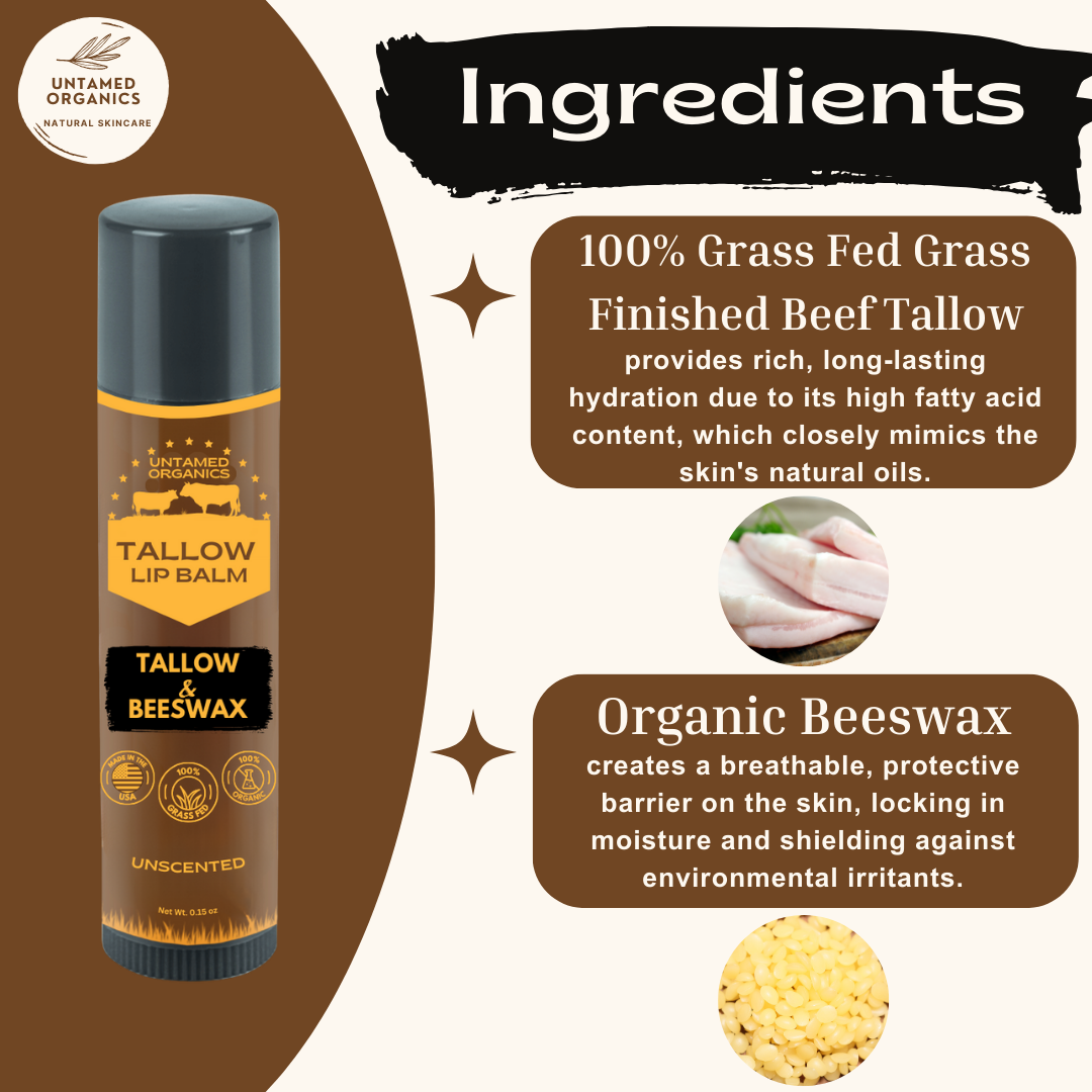 Tallow Lip Balm (4-Pack)