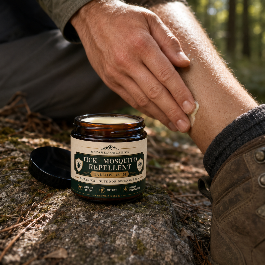 Tick + Mosquito Repellent Tallow Balm