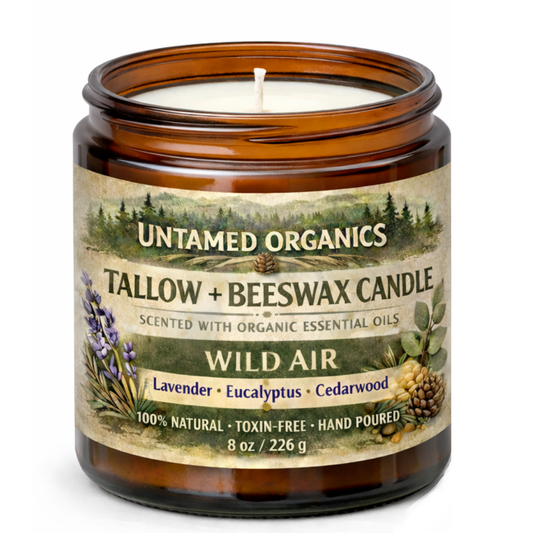 Tallow + Beeswax Candle