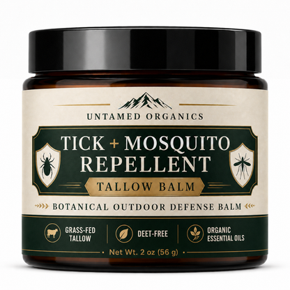 Tick + Mosquito Repellent Tallow Balm