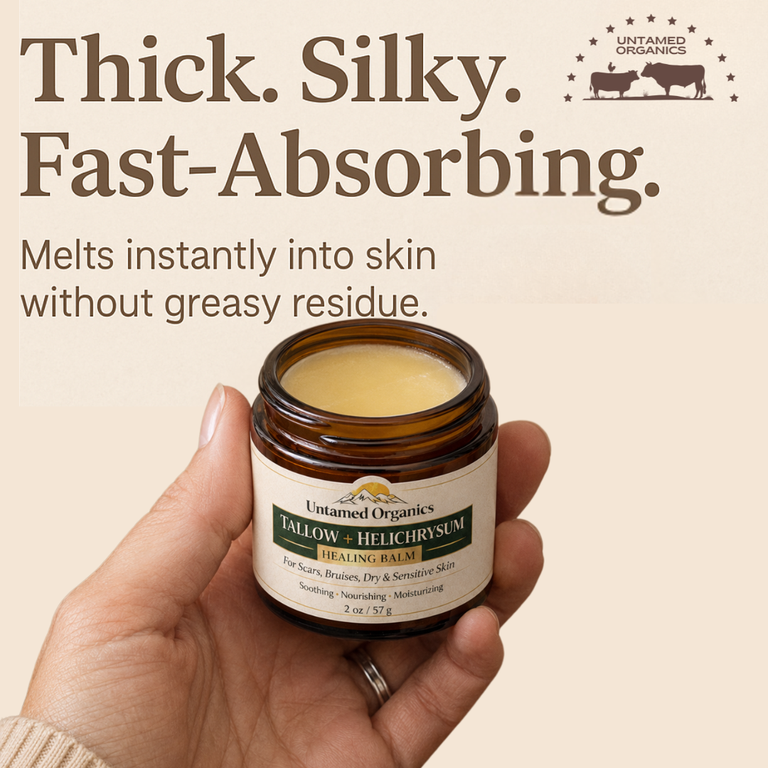 Tallow + Helichrysum Healing Balm