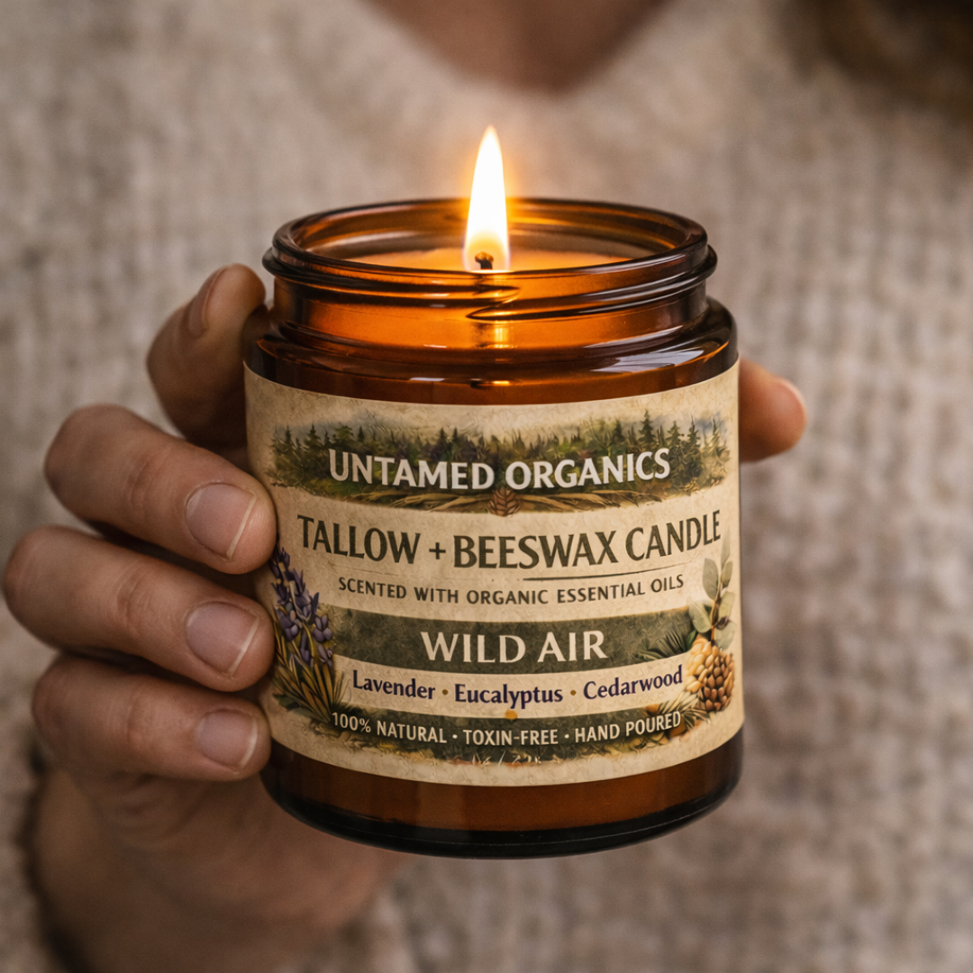 Tallow + Beeswax Candle