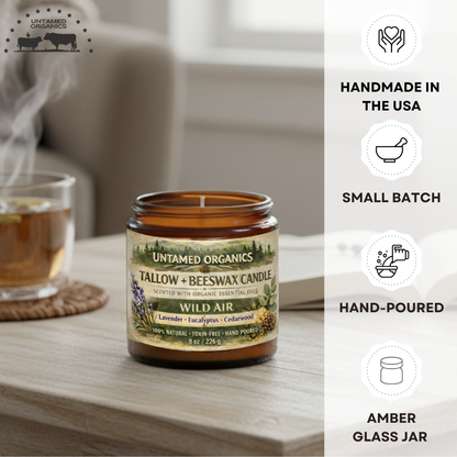 Tallow + Beeswax Candle