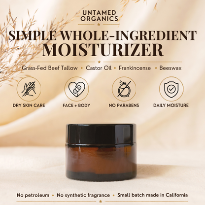 Tallow, Castor, & Frankincense Skin Balm
