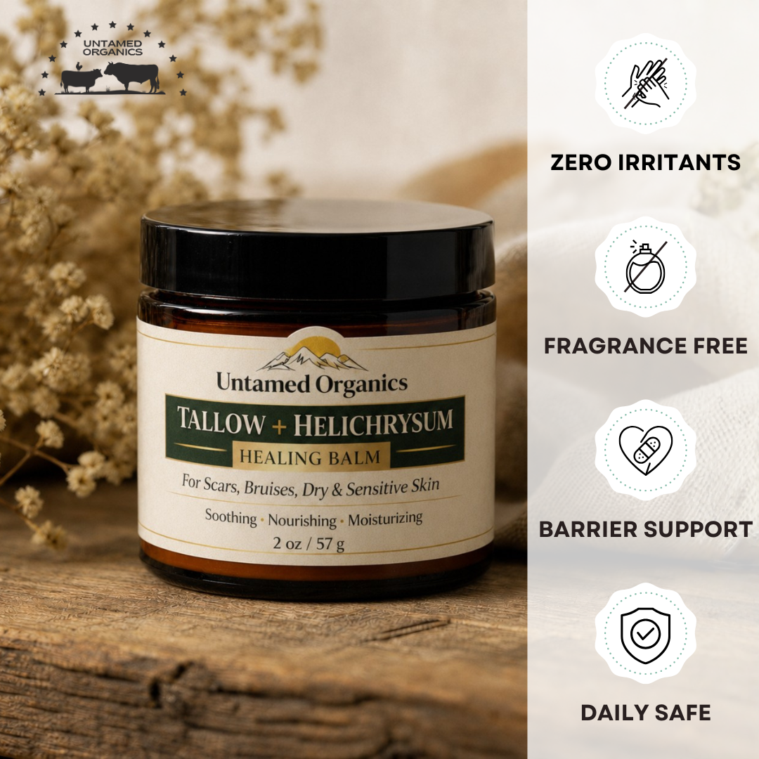 Tallow + Helichrysum Healing Balm