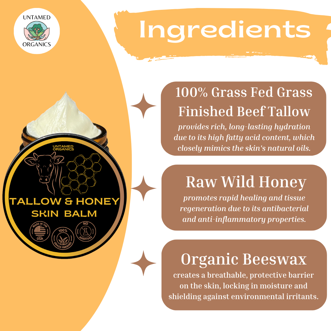 Tallow & Honey Skin Balm