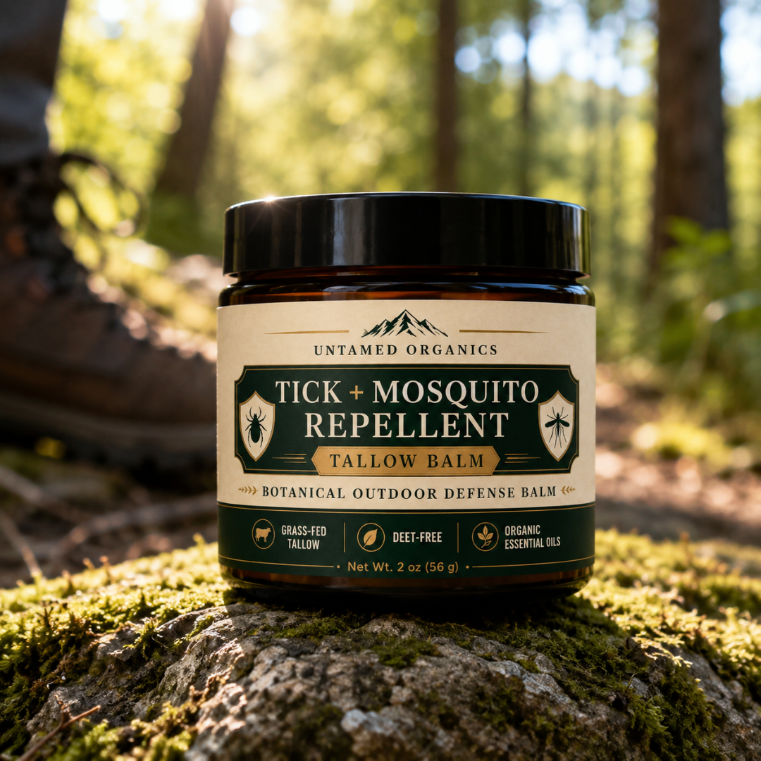 Tick + Mosquito Repellent Tallow Balm