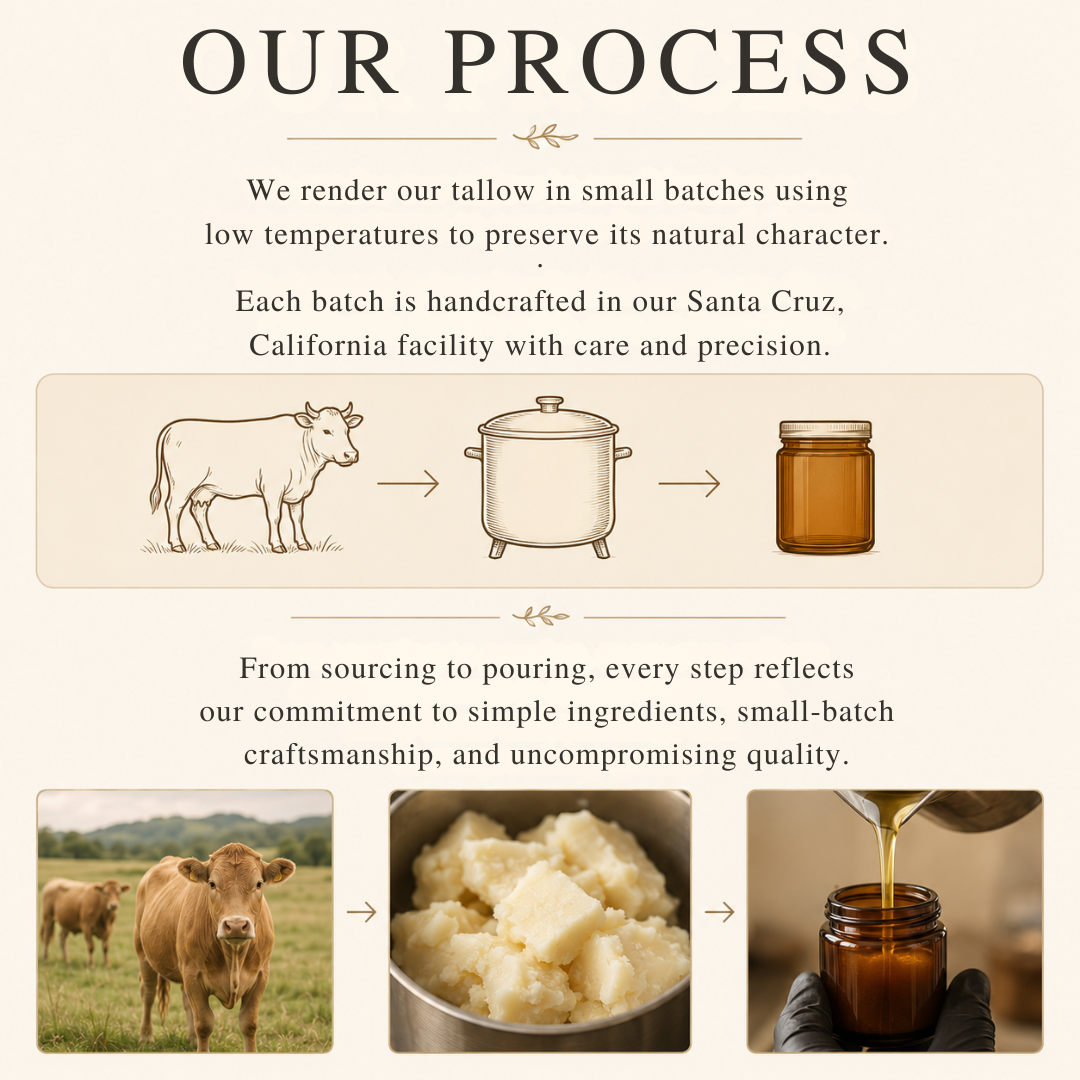 Tallow, Castor, & Frankincense Skin Balm