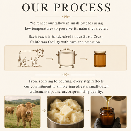 Tallow, Castor, & Frankincense Skin Balm