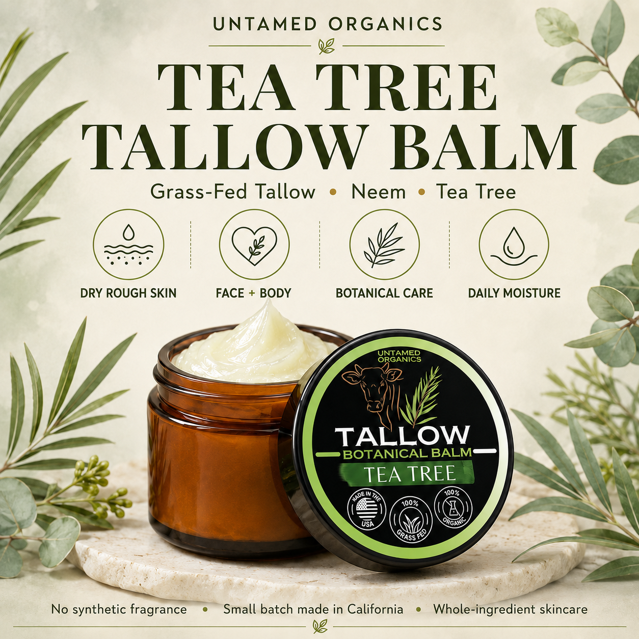 Antifungal Tallow Skin Balm