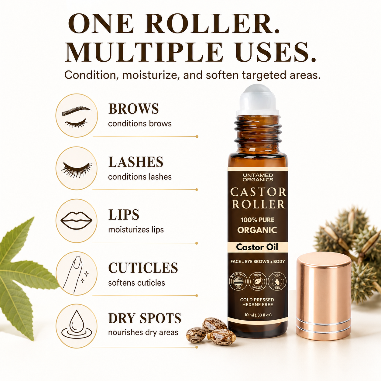 Castor Oil Roller