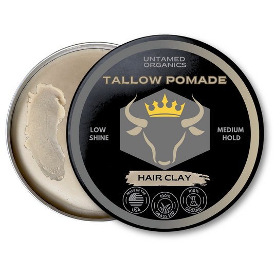 Tallow Hair Clay Pomade